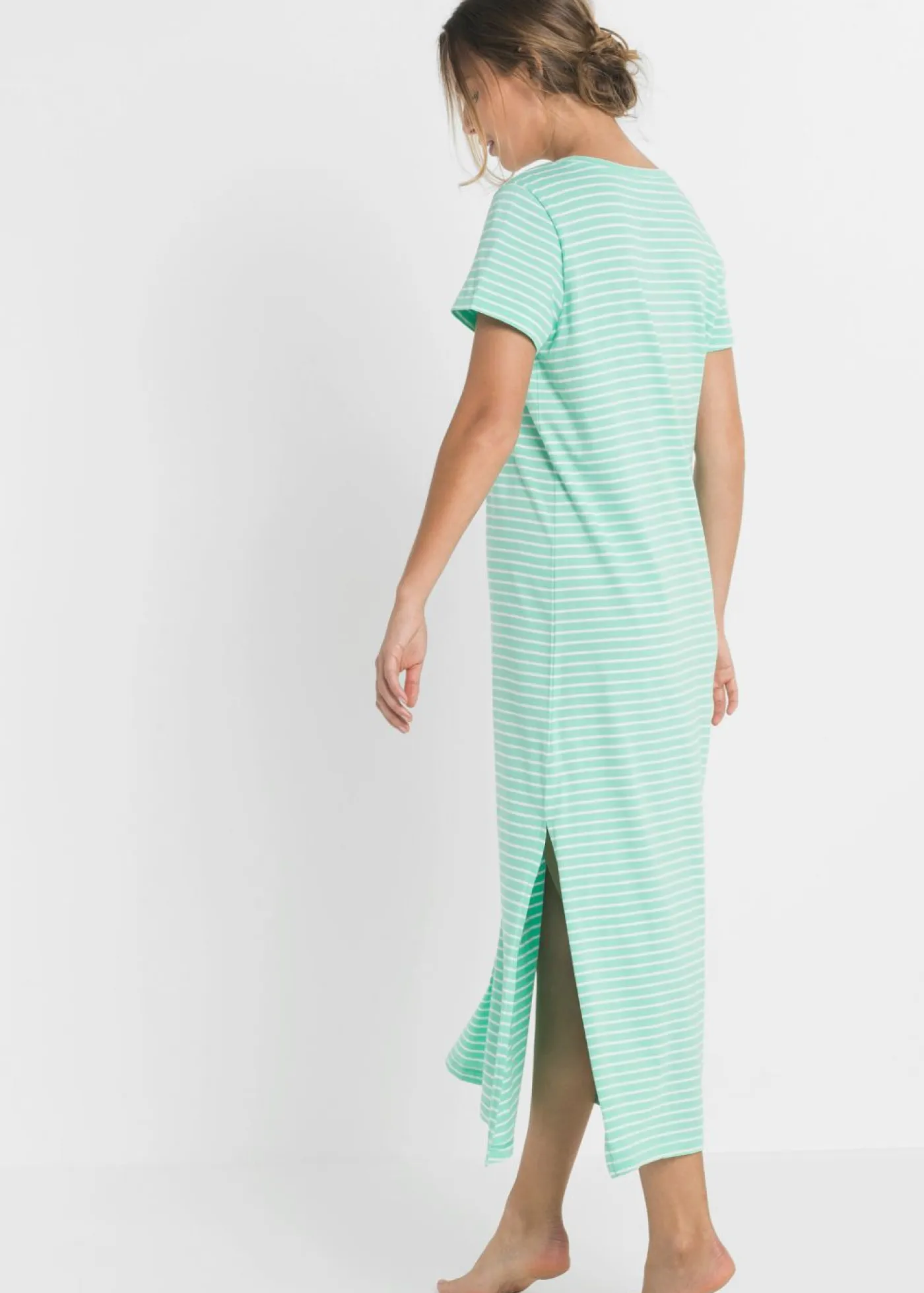 Mujer bonprix bonprix Camisón largo de algodón puro