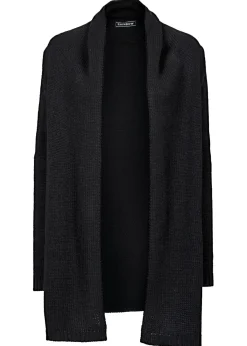 bonprix bonprix Jerséis|Ropa De Punto>Cardigan holgado extra grande Negro