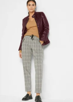 Mujer bonprix bonprix Cazadora de cuero en napa de cordero