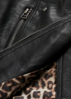 bonprix bonprix Chaquetas Y Abrigos>Cazadora de estilo biker Negro