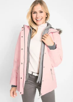 Mujer bonprix bonprix Cazadora de invierno con aspecto 2 en 1