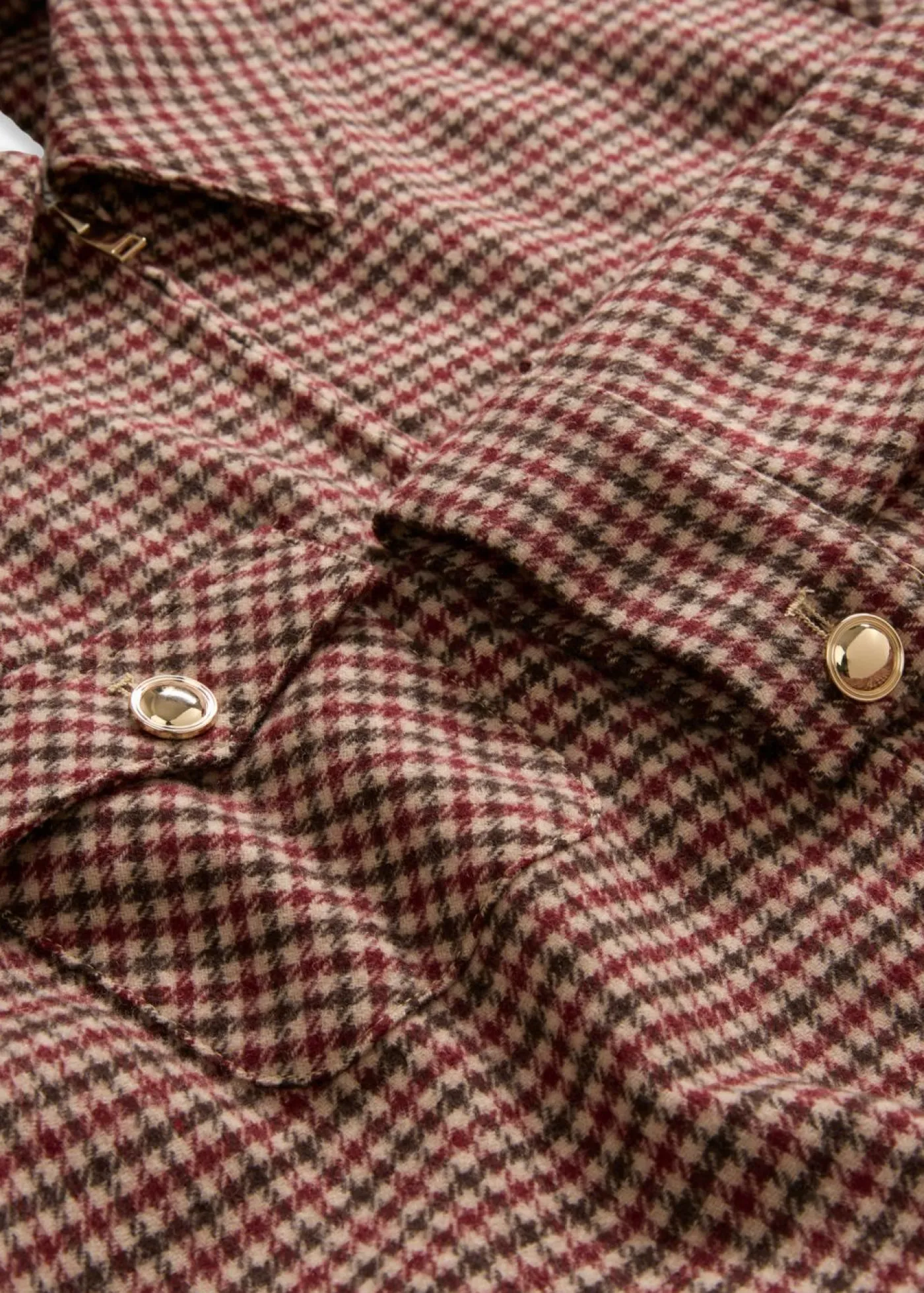 bonprix bonprix Chaquetas Y Abrigos>Cazadora de mezcla de lana suave Camel mate/azul marino de cuadros