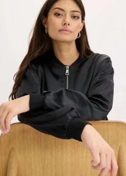 Mujer bonprix bonprix Cazadora de satén