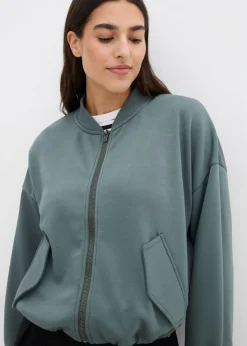 Mujer bonprix bonprix Cazadora oversize de neopreno de suave mezcla de viscosa