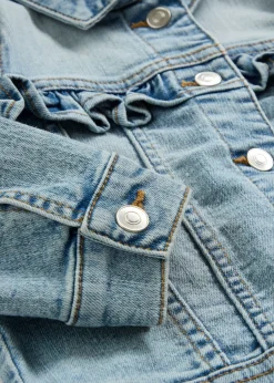 bonprix bonprix Ropa 2 A 9 Años·Prendas Exteriores Y Outdoor>Cazadora vaquera de mezcla de algodón orgánico elástico Denim claro