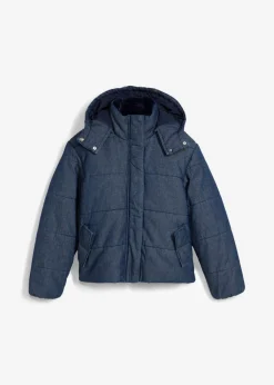 bonprix bonprix Chaquetas Y Abrigos>Cazadora vaquera guateada Azul oscuro denim