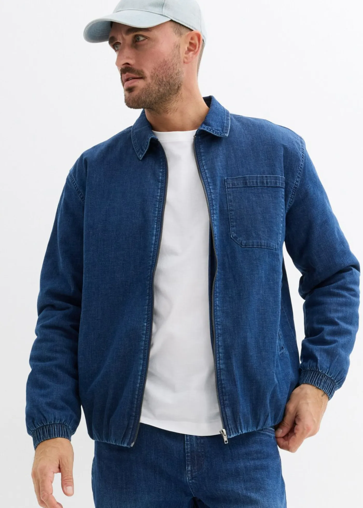 bonprix bonprix Chaquetas Y Abrigos·Chaquetas>Cazadora vaquera, regular fit Denim