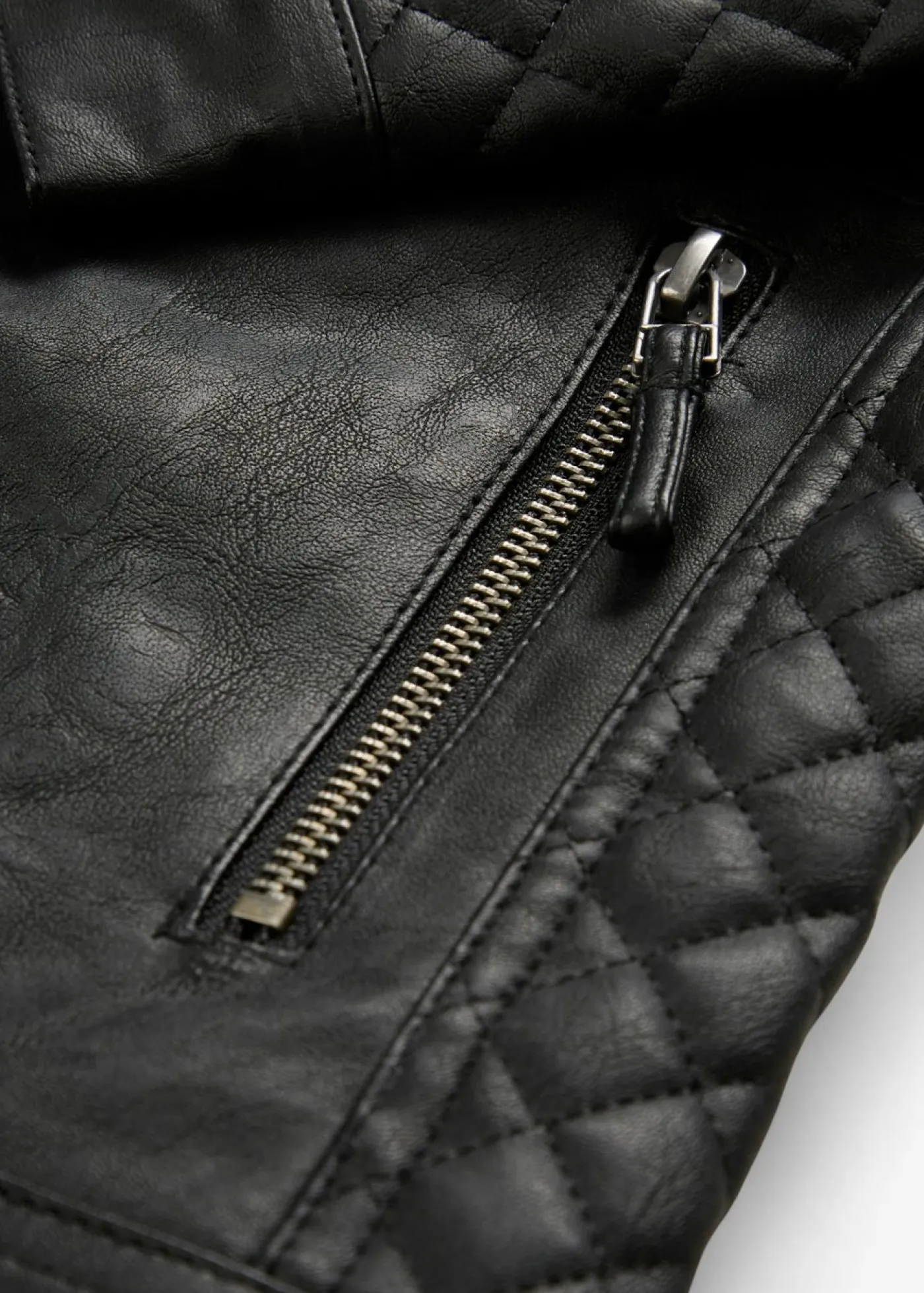 bonprix bonprix Chaquetas Y Abrigos>Cazdora motera de polipiel Negro