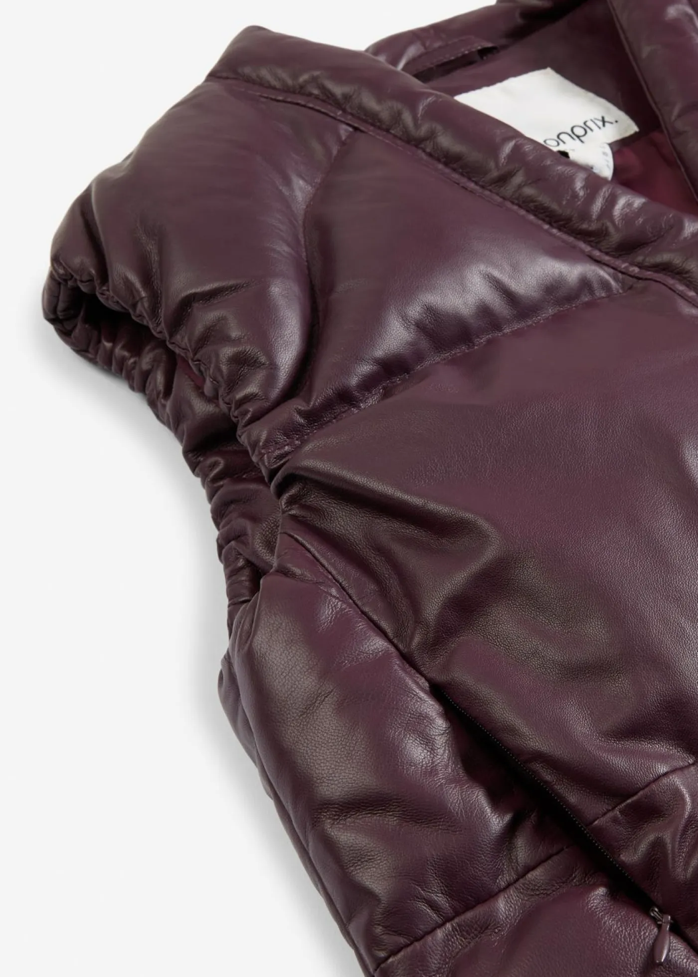 Mujer bonprix bonprix Chaleco acolchado de napa de cordero