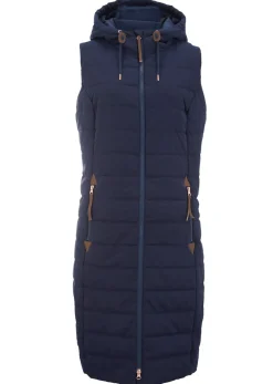 bonprix bonprix Chaquetas Y Abrigos>Chaleco acolchado largo Azul oscuro