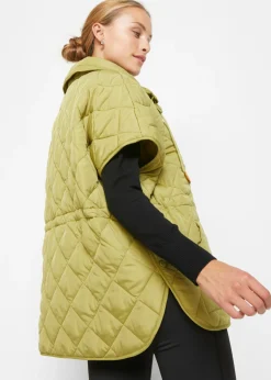 Mujer bonprix bonprix Chaleco acolchado y funcional, oversize, impermeable