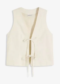 Mujer bonprix bonprix Chaleco con lazos