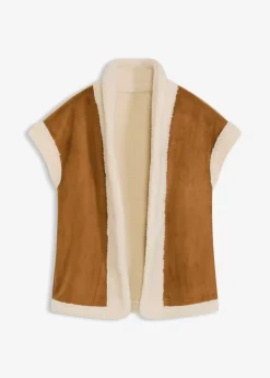 Mujer bonprix bonprix Chaleco de borrego sintético