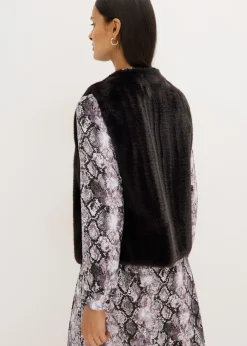 Mujer bonprix bonprix Chaleco de pelo sintético