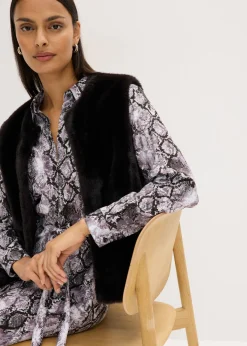 Mujer bonprix bonprix Chaleco de pelo sintético