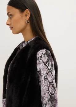 Mujer bonprix bonprix Chaleco de pelo sintético