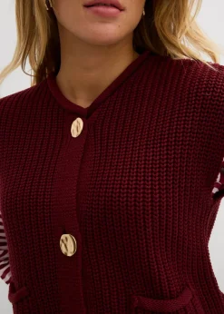 Mujer bonprix bonprix Chaleco de punto con bolsillos