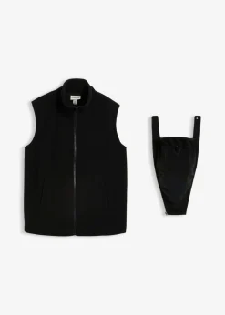 Mujer bonprix bonprix Chaleco premamá polar 3 en 1 con inserto de porteo