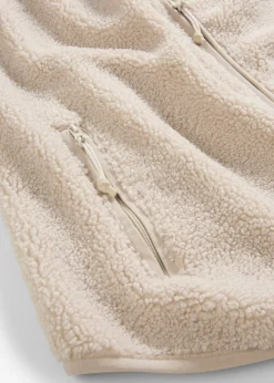 bonprix bonprix Premamá>Chaleco premamá/de porteo 3 en 1 de tejido polar gris piedra