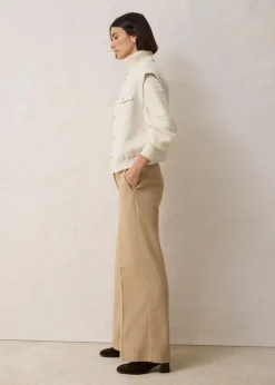 Mujer bonprix bonprix Chaleco tipo americana con contenido de lana