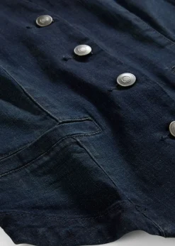 bonprix bonprix Chaquetas Y Abrigos>Chaleco vaquero Denim oscuro desgastado