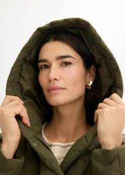 Mujer bonprix bonprix Chaqueta acolchada con aspecto 2 en 1