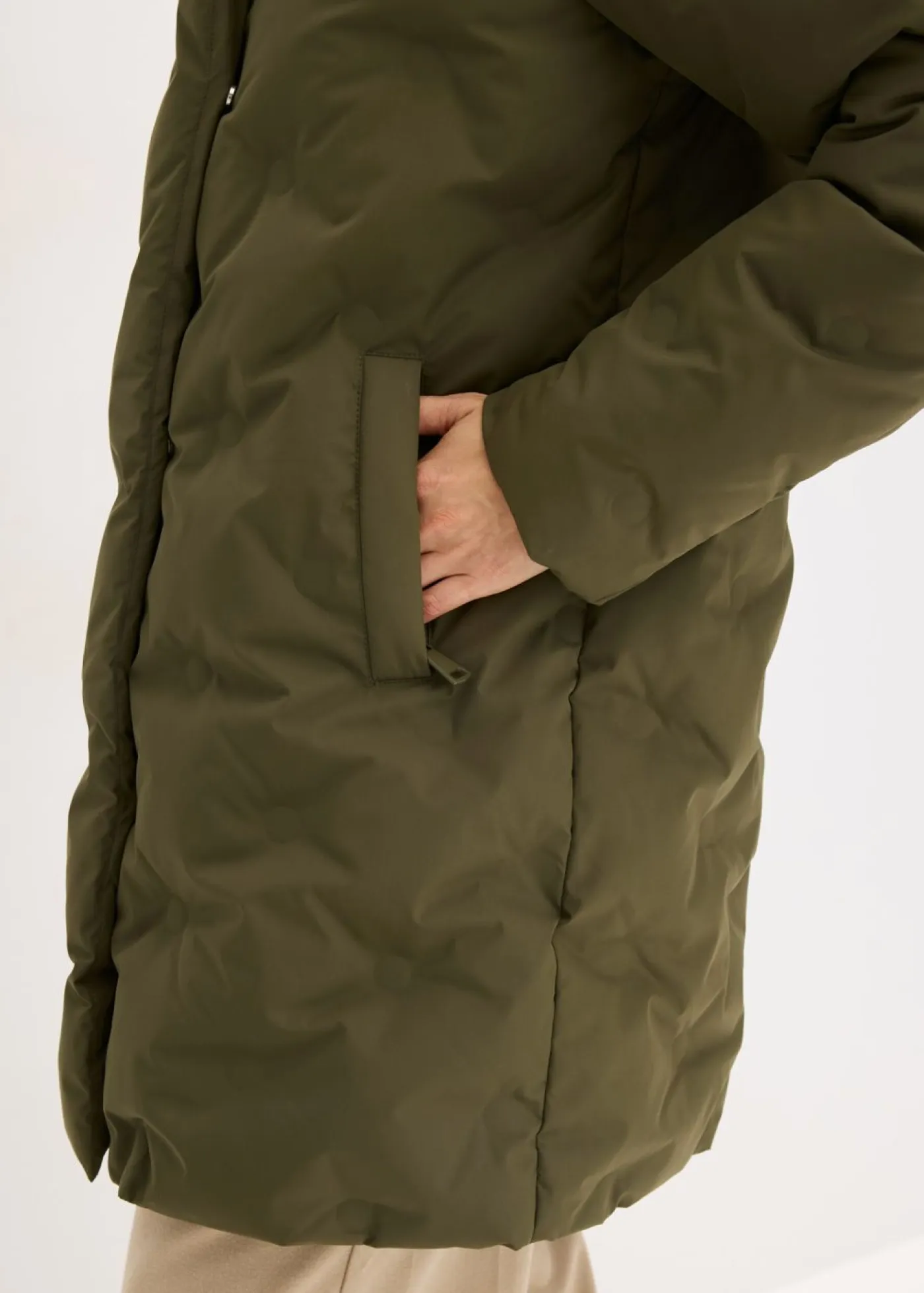 Mujer bonprix bonprix Chaqueta acolchada con aspecto 2 en 1