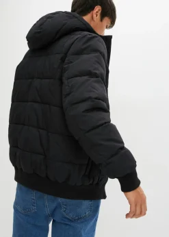 Hombre bonprix bonprix Chaqueta acolchada con corte de cazadora