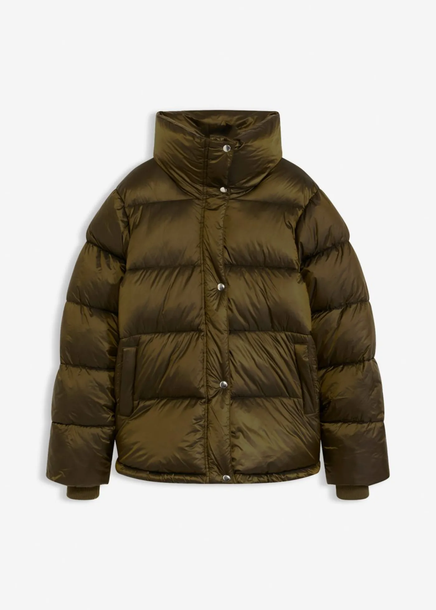 bonprix bonprix Chaquetas Y Abrigos>Chaqueta acolchada con corte holgado Oliva