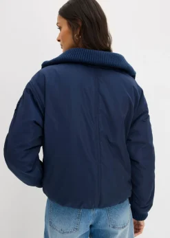 Mujer bonprix bonprix Chaqueta acolchada con puños de punto
