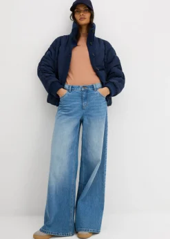 Mujer bonprix bonprix Chaqueta acolchada con puños de punto