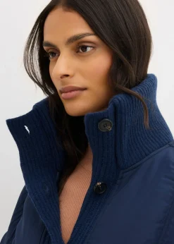 Mujer bonprix bonprix Chaqueta acolchada con puños de punto