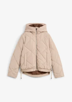 Mujer bonprix bonprix Chaqueta acolchada corta, con forro y colores en contraste