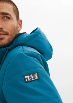 Hombre bonprix bonprix Chaqueta acolchada de invierno tipo cazadora con capucha