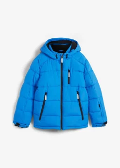 bonprix bonprix Ropa 9 A 16 Años·Chaquetas Y Ropa Outdoor>Chaqueta acolchada de invierno con forro cálido y capucha Azul