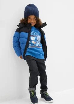 Niños bonprix bonprix Chaqueta acolchada de invierno con forro cálido, impermeable
