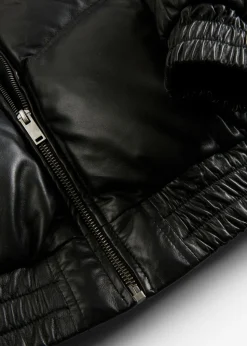 Mujer bonprix bonprix Chaqueta acolchada de napa de cordero