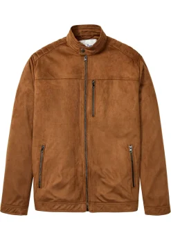 Hombre bonprix bonprix Chaqueta con aspecto de ante