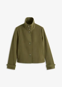 Mujer bonprix bonprix Chaqueta con aspecto de lana