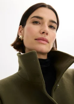 Mujer bonprix bonprix Chaqueta con aspecto de lana