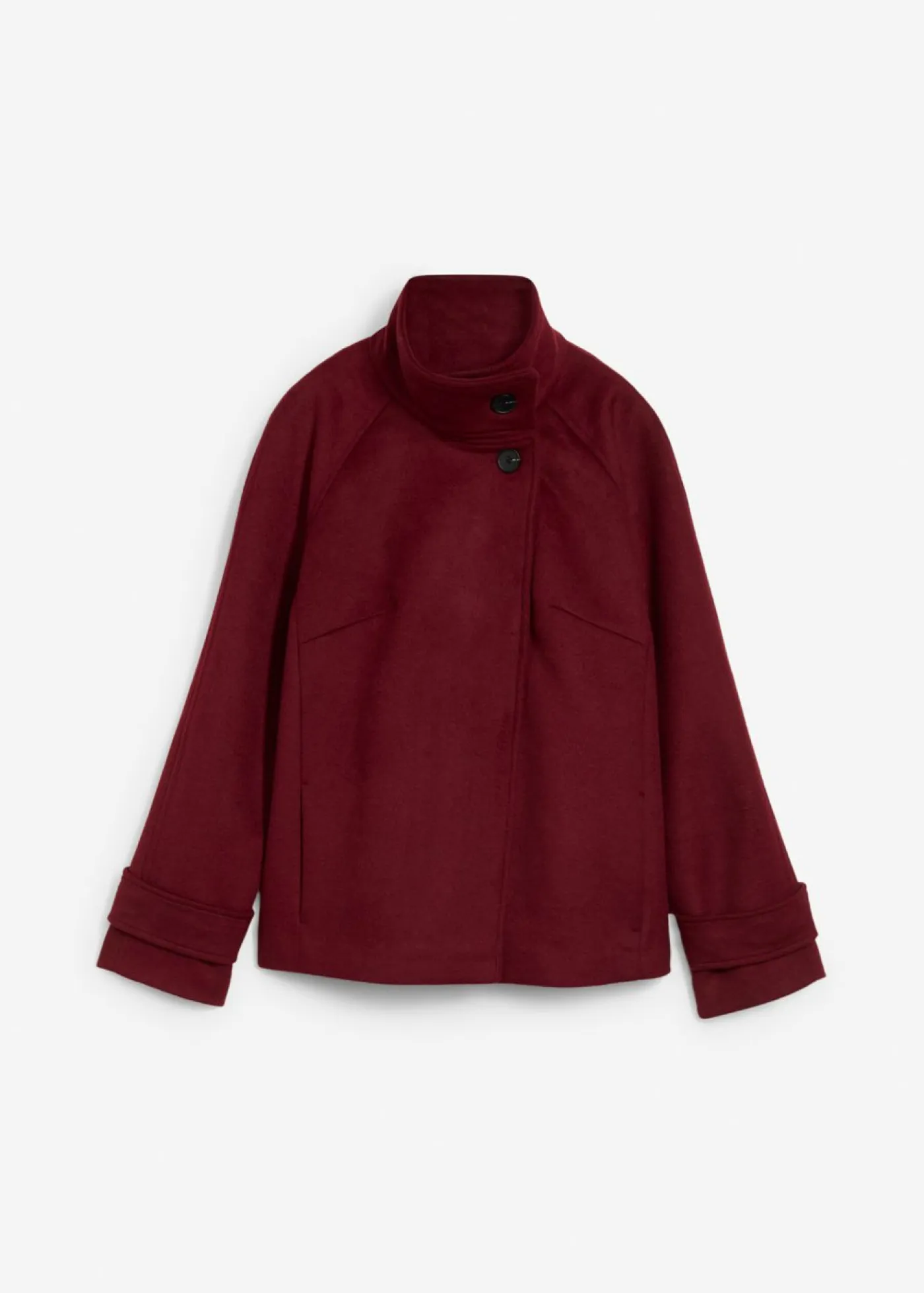 Mujer bonprix bonprix Chaqueta con suave contenido de lana