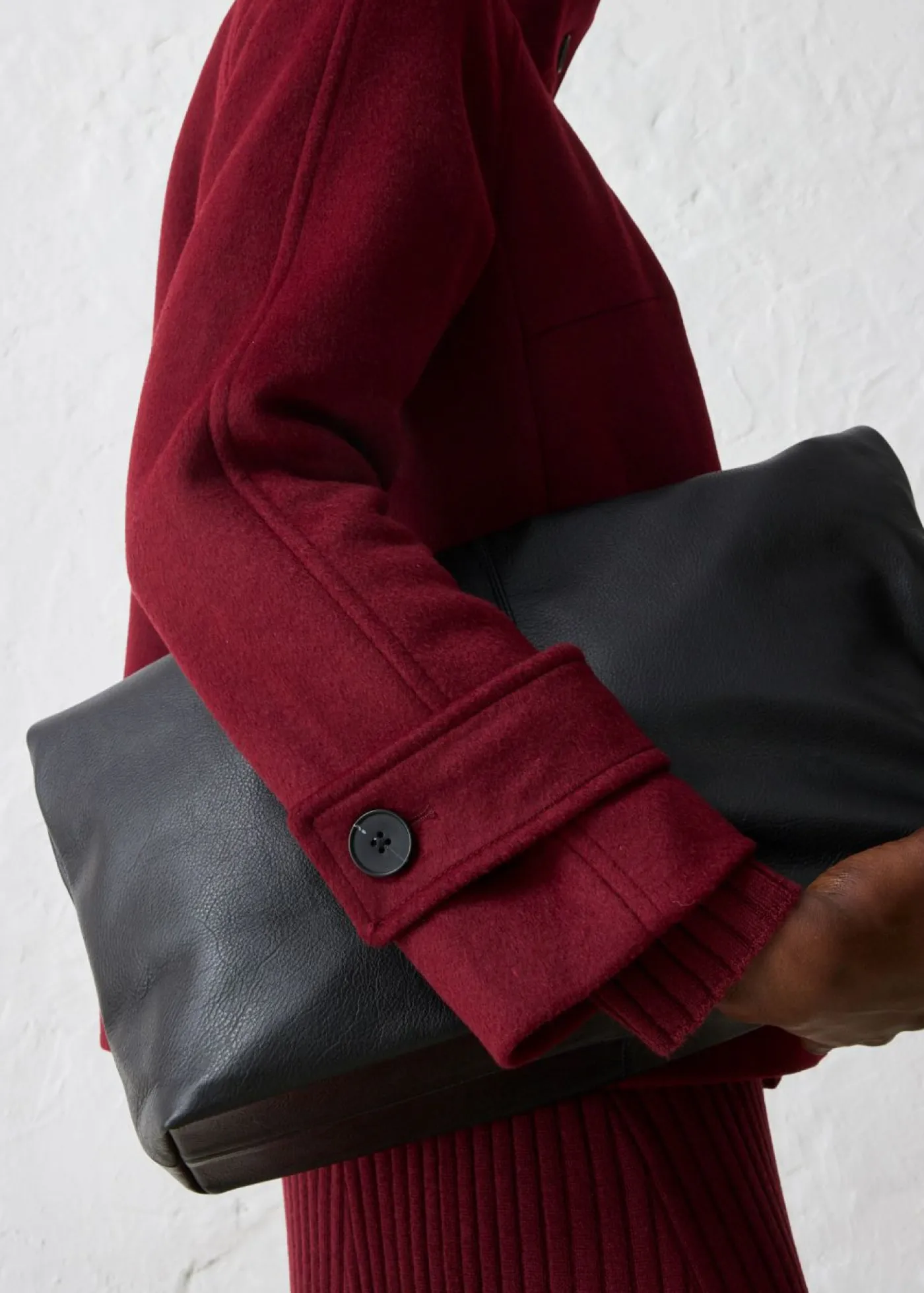 Mujer bonprix bonprix Chaqueta con suave contenido de lana