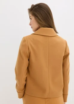 Mujer bonprix bonprix Chaqueta corta con aspecto de lana