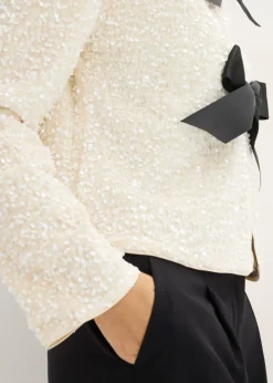 Mujer bonprix bonprix Chaqueta corta de lentejuelas