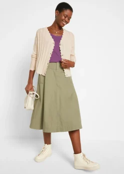 Mujer bonprix bonprix Chaqueta corta de punto ajour