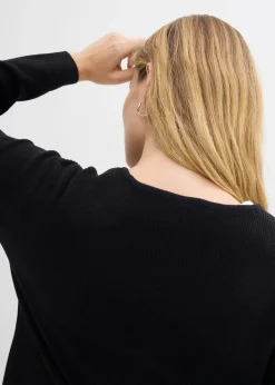 Mujer bonprix bonprix Chaqueta corta de punto de algodón orgánico puro