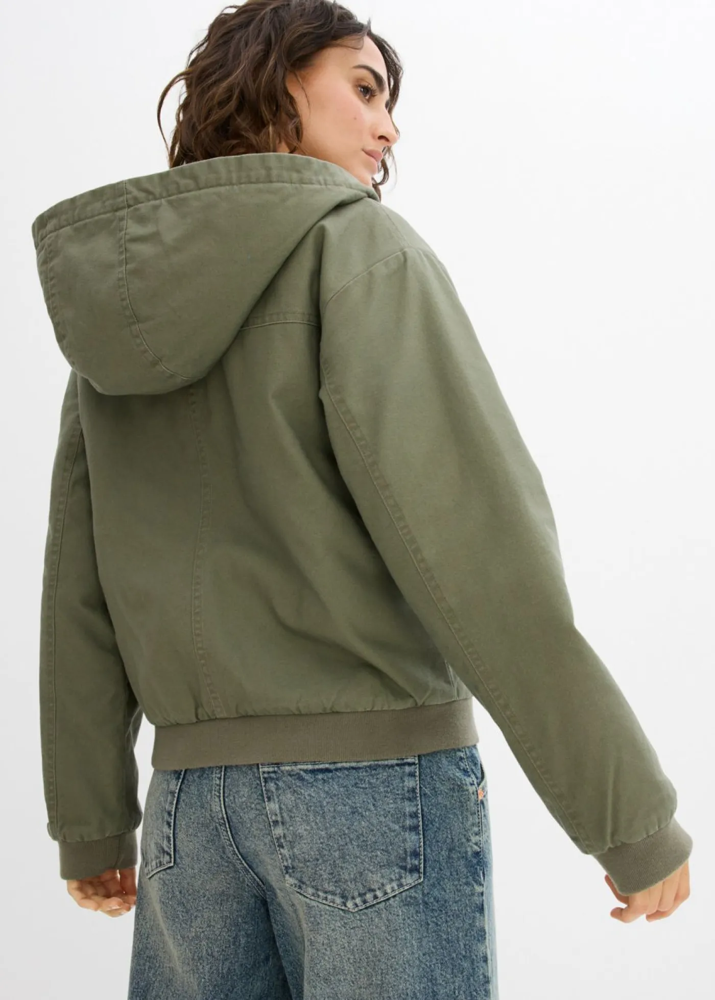 Mujer bonprix bonprix Chaqueta de algodón puro para exteriores