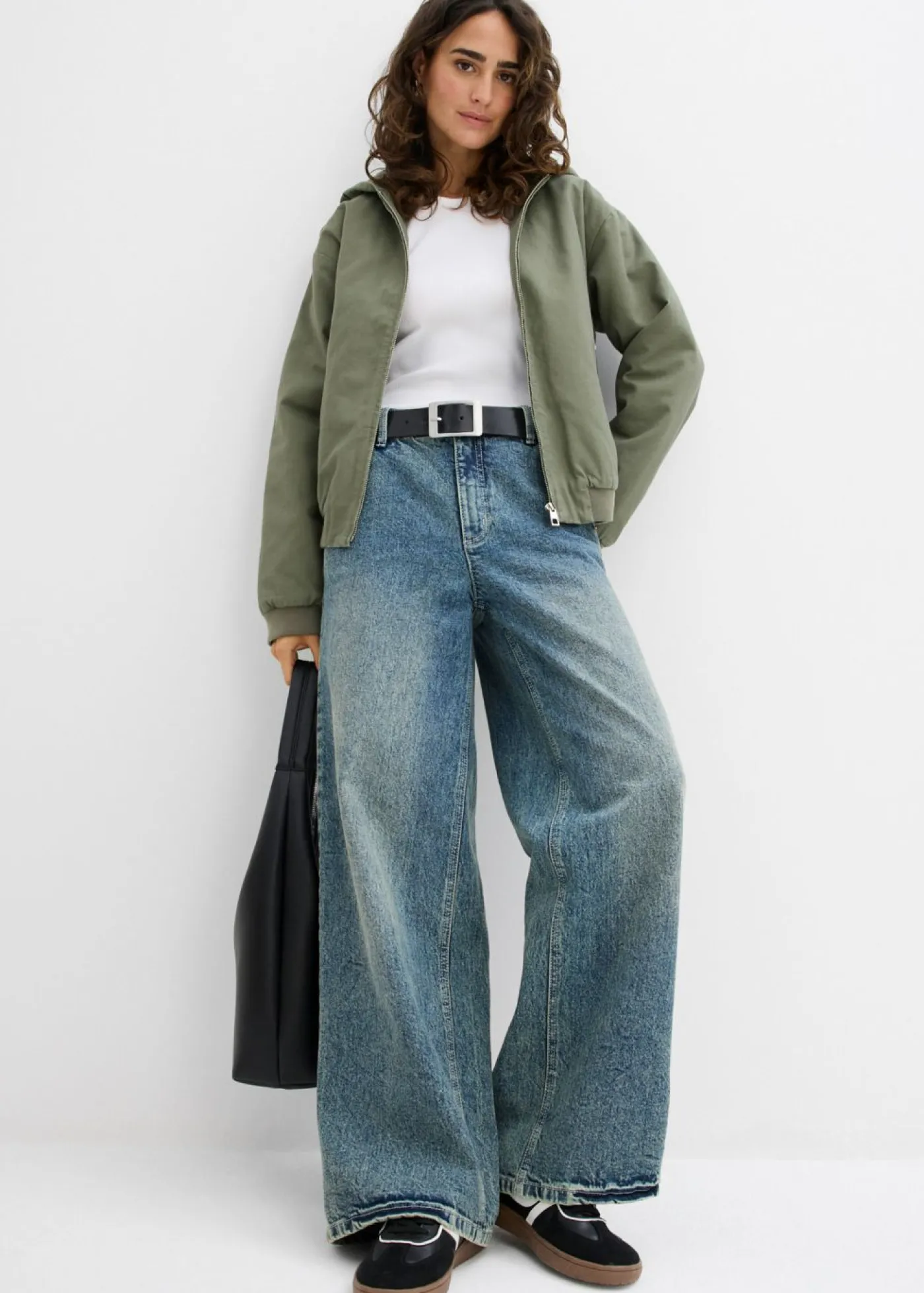 Mujer bonprix bonprix Chaqueta de algodón puro para exteriores