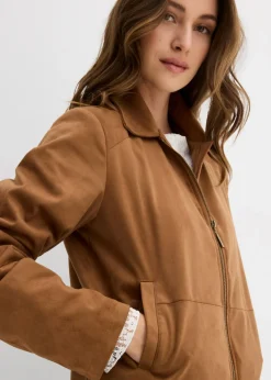 Mujer bonprix bonprix Chaqueta de ante sintético