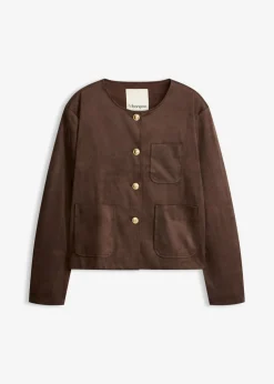 Mujer bonprix bonprix Chaqueta de ante sintético